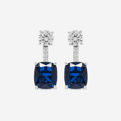 Midnight Solitaire Earrings