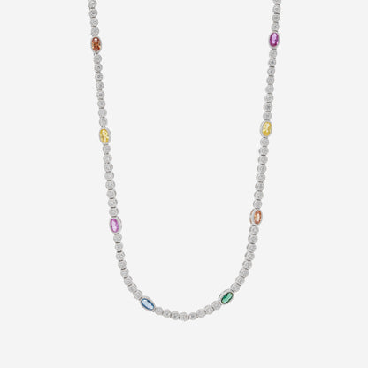 Mulitcolor Tennis Chain